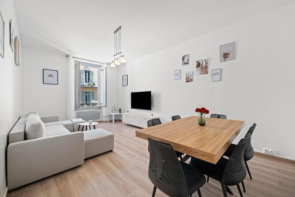Appartement F3, 2 Chambres, 80M2 ニース エクステリア 写真